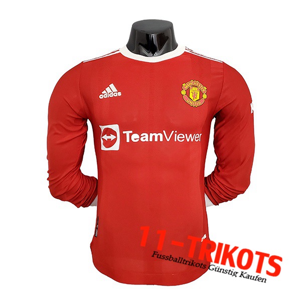 Manchester United Heimtrikot Lange Armel 2021/2022