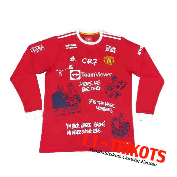 Manchester United Dodici x ronaldo PV LS Lange Armel Trikot 2021/2022