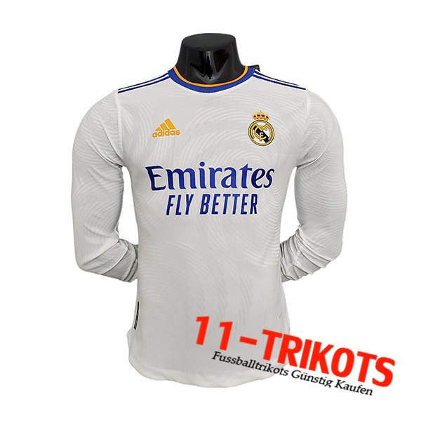 Real Madrid Heimtrikot Lange Armel 2021/2022