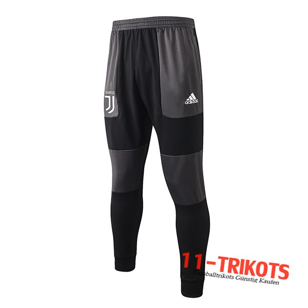 Pantalones Entrenamiento Juventus Negro Gris 2019 2020
