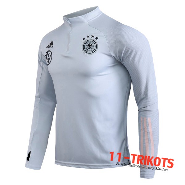 Sudadera de entrenamiento Alemania Gris Claro 2019/2020