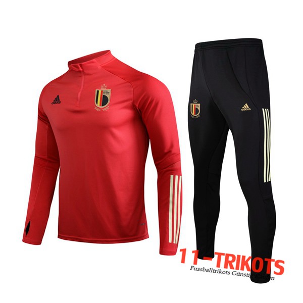 Belgien Trainingsanzug Rot 2020 2021 | 11-trikots