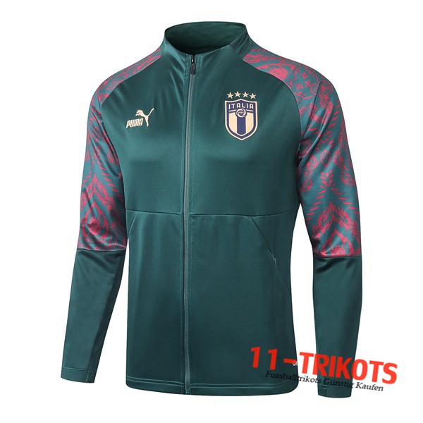 Chaqueta Futbol Italia Verde 2020 2021