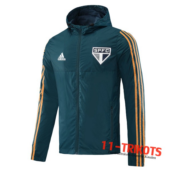 Chaqueta Futbol Rompevientos Sao Paulo FC Azul 2019 2020