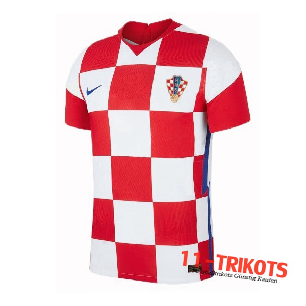 Neues Kroatien Heimtrikot 2020/2021 Kurzarm Herren Erstellen