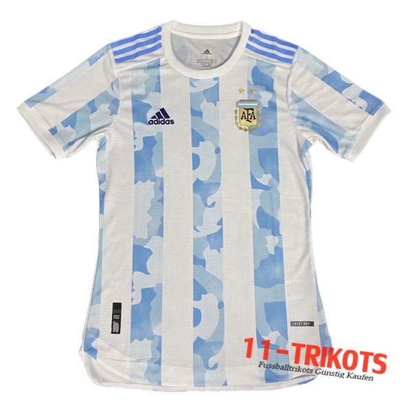 Neues Argentinien Heimtrikot Durchgesickerte Version 2020/2021 Kurzarm Herren Erstellen