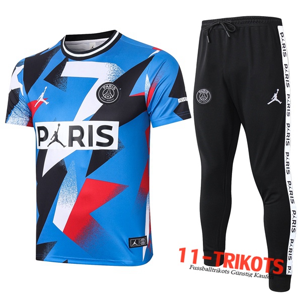 Paris PSG Jordan Trainingstrikot + Hose Bunt 2020/2021