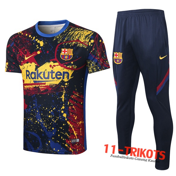 FC Barcelona Trainingstrikot + Hose Inkjet 2020/2021
