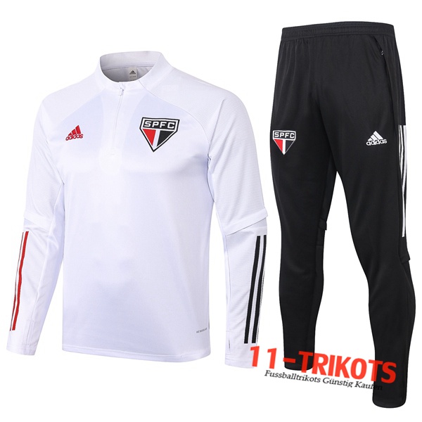 Sao Paulo FCTrainingsanzug Weiß 2020 2021 | 11-trikots