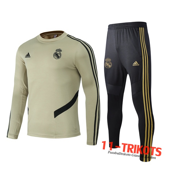 Real Madrid Trainingsanzug Gelb 2020 2021 | 11-trikots