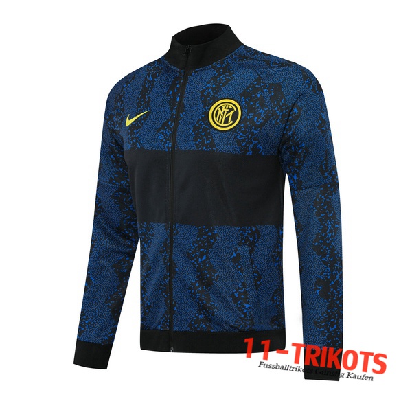 Chaqueta Futbol Inter Milan Azul Negro 2020 2021