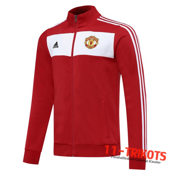 Chaqueta Futbol Manchester United Roja 2020 2021