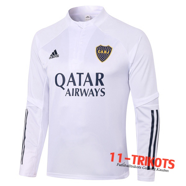 Sudadera de entrenamiento Boca Juniors Blanco 2020/2021