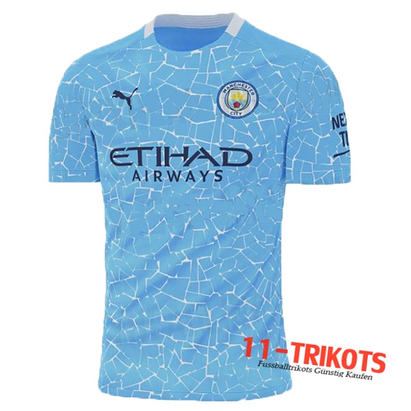 Neuestes Fussball Manchester City Heimtrikot 2020 2021 | 11-trikots