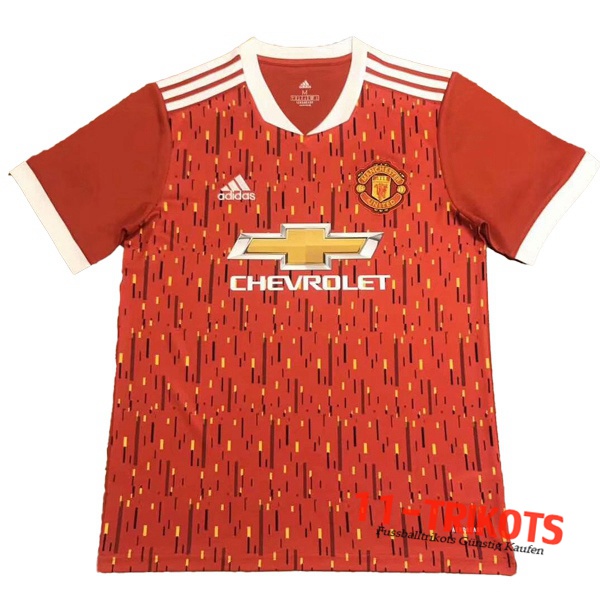 Neuestes Fussball Manchester United Heimtrikot Leckversion 2020 2021 | 11-trikots