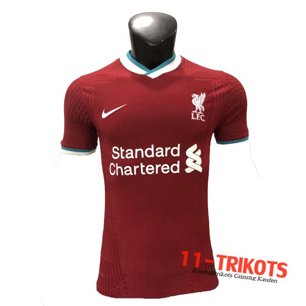 Neuestes Fussball FC Liverpool Heimtrikot Leckversion 2020 2021 | 11-trikots