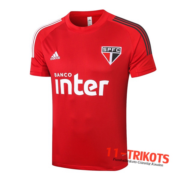 Sao Paulo FC Trainingstrikot Rot 2020/2021