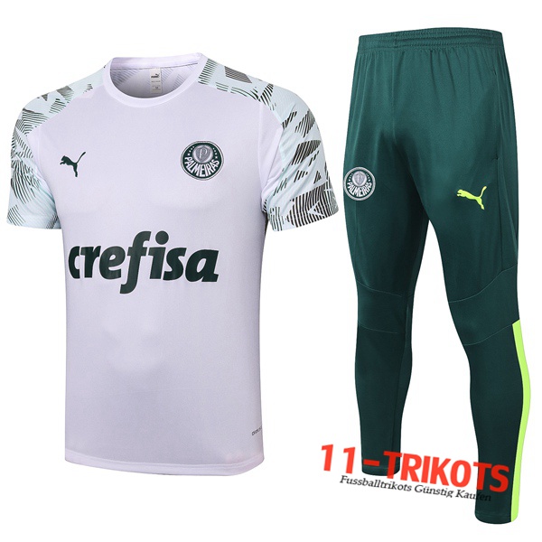 Palmeiras Trainingstrikot + Hose Weiß 2020/2021
