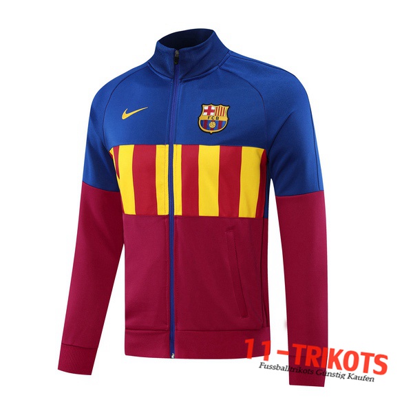 Chaqueta Futbol FC Barcelona Roja Azul 2020/2021