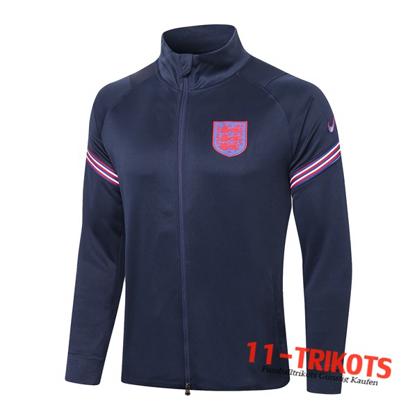 Chaqueta Futbol Inglaterra Azul Royal 2020/2021