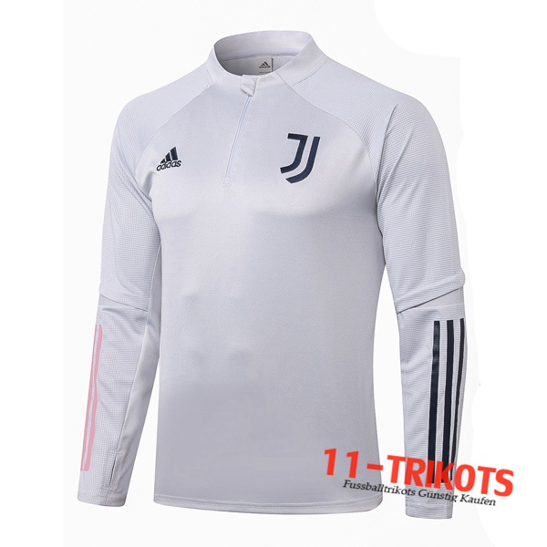 Sudadera de entrenamiento Juventus Gris Claro 2020/2021