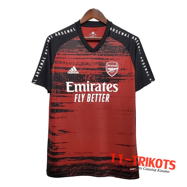 Arsenal Trainingstrikot Schwarz/Rot 2020/2021