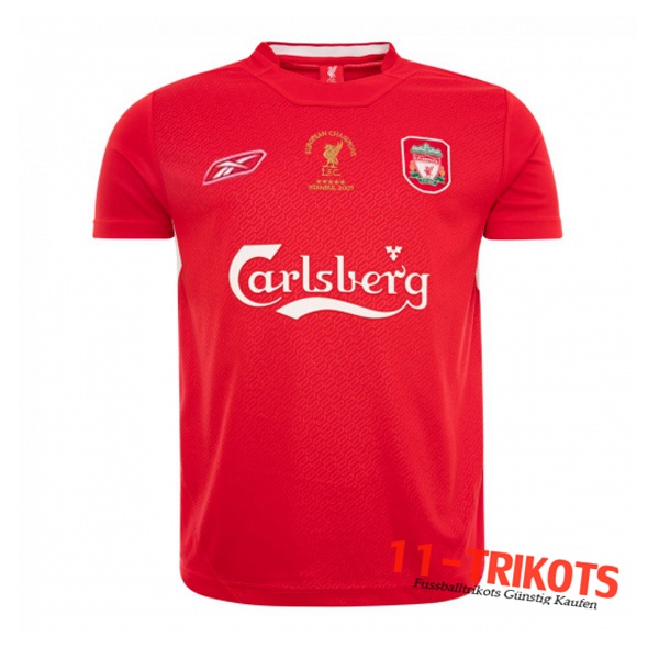 FC Liverpool Retro Heimtrikot Champions 2005