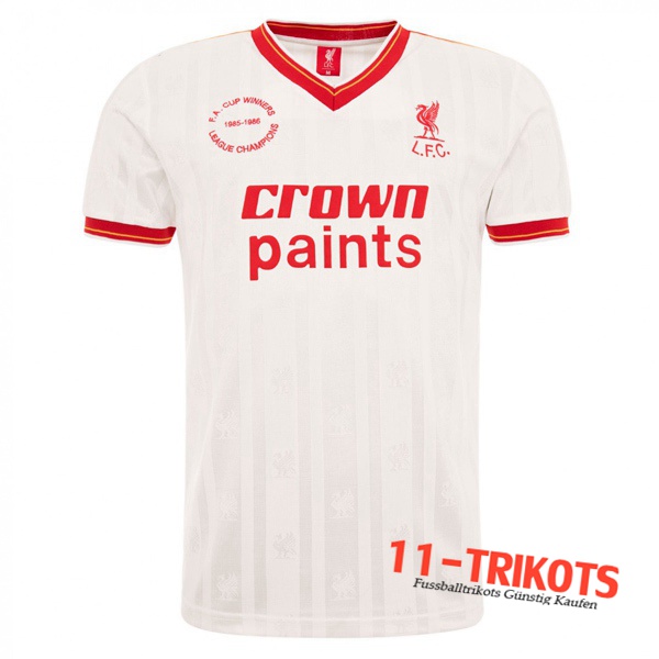 FC Liverpool Retro Auswärtstrikot 1985/1986