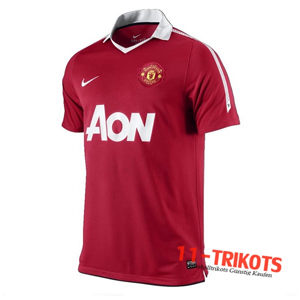 Manchester United Retro Heimtrikot 2010/2011