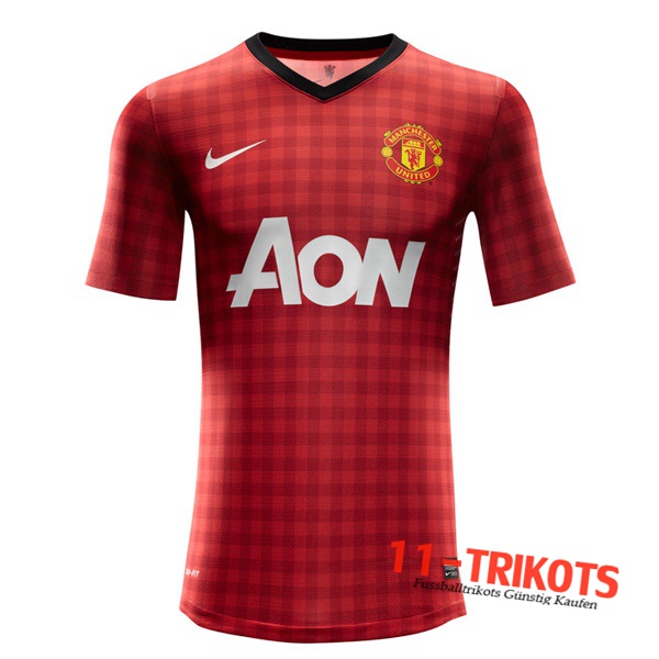 Manchester United Retro Heimtrikot 2012/2013