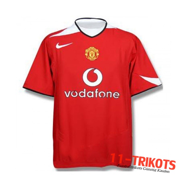 Manchester United Retro Heimtrikot 2004/2006