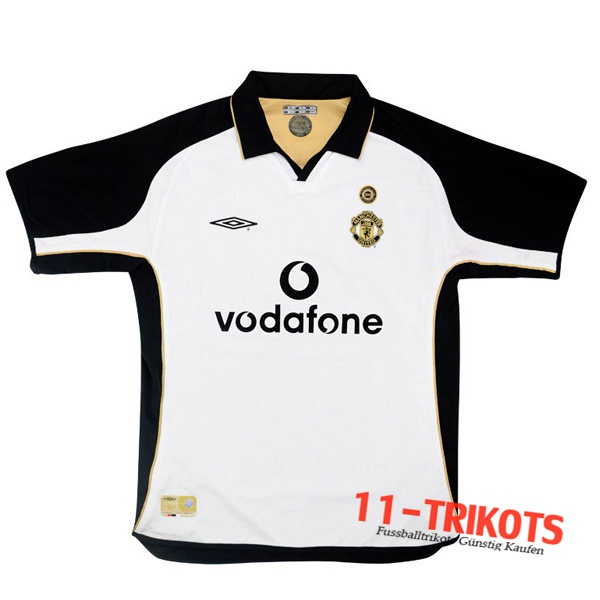 Manchester United Retro Auswärtstrikot 2001/2002