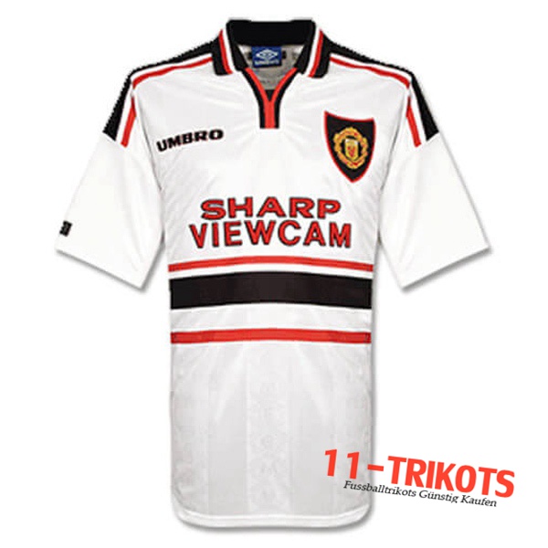 Manchester United Retro Auswärtstrikot 1997/1999