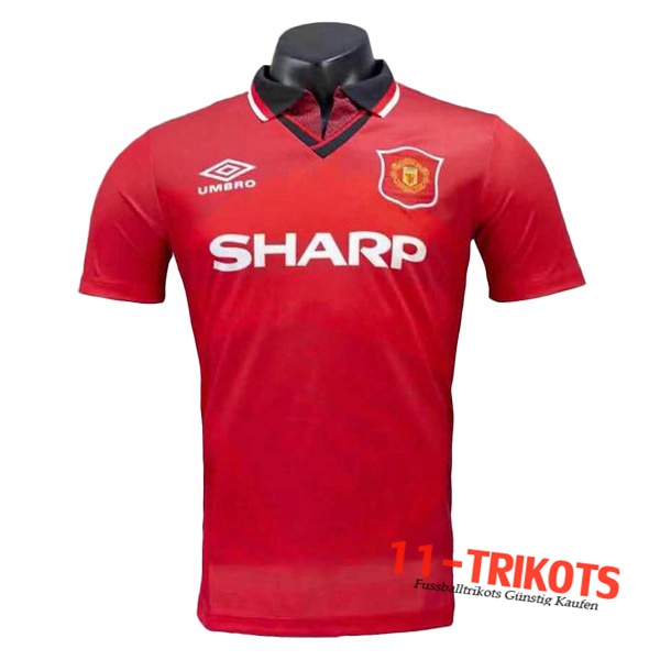 Manchester United Retro Heimtrikot 1994/1996