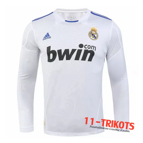 Real Madrid Retro Heimtrikot Langarm 2010/2011