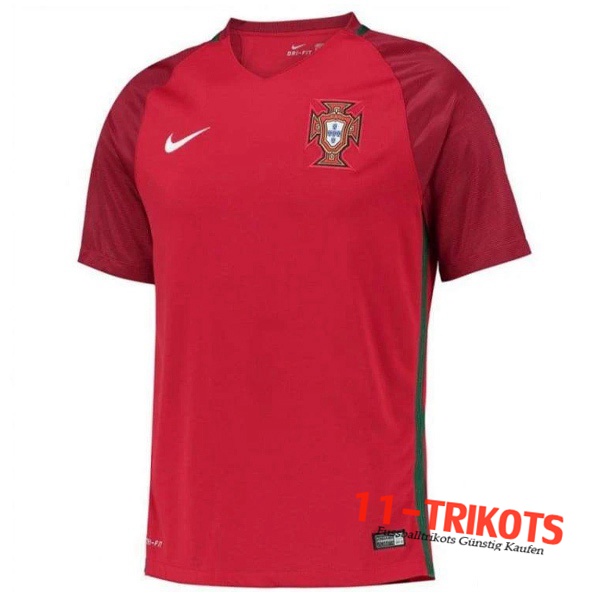 Portugal Retro Heimtrikot 2016