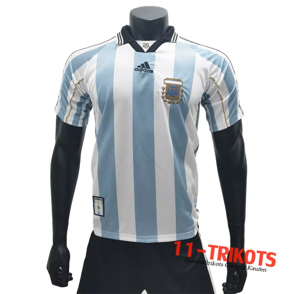 Argentinien Retro Heimtrikot 1998