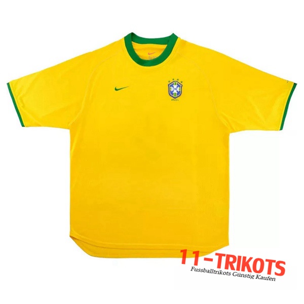 Brasilien Retro Heimtrikot 2000