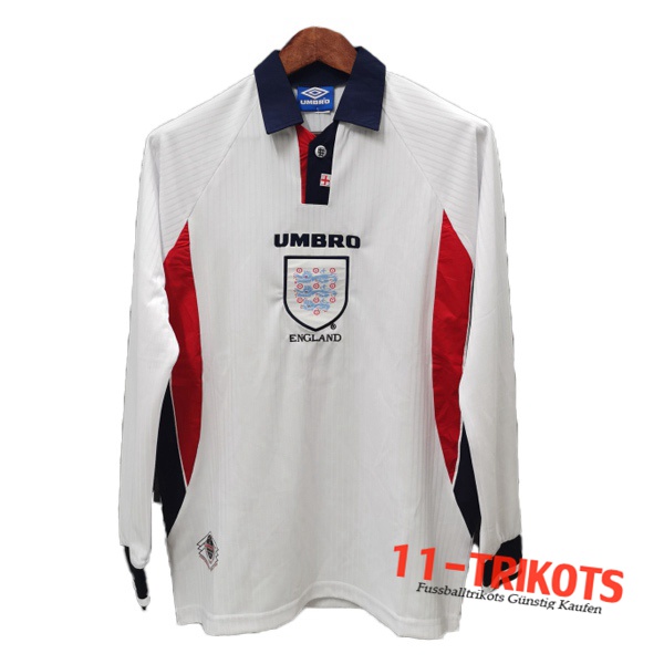 England Retro Heimtrikot Langarm 1998