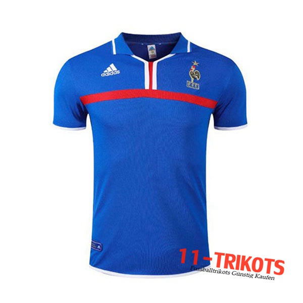 Frankreich Retro Heimtrikot 2000