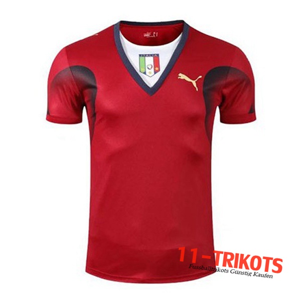 Italien Retro Torwart Rot Weltmeisterschaft 2006
