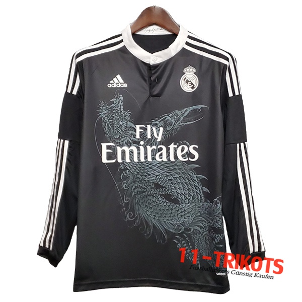 Real Madrid Retro Third Langarm 2014/2015