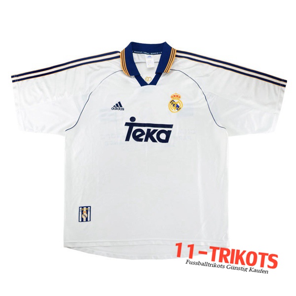 Real Madrid Retro Heimtrikot 1998/2000