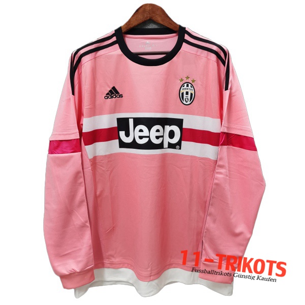 Juventus Retro Auswärtstrikot Langarm 2015/2016