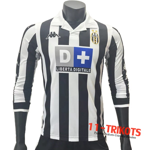 Juventus Retro Heimtrikot Langarm 1999/2000