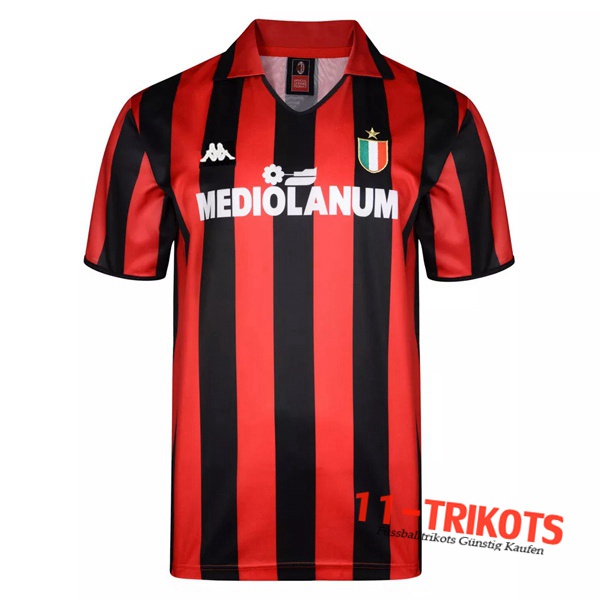 Milan AC Retro Heimtrikot 1988/1989