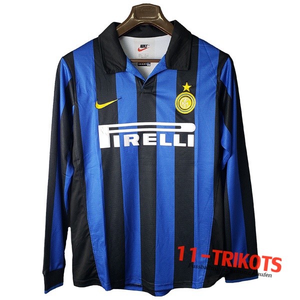 Inter Milan Retro Heimtrikot Langarm 1997/1998