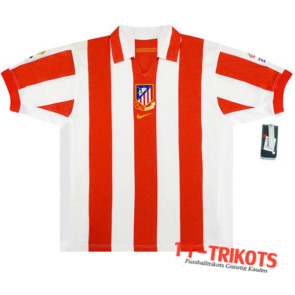 Atletico Madrid Retro Heimtrikot 2003/2004