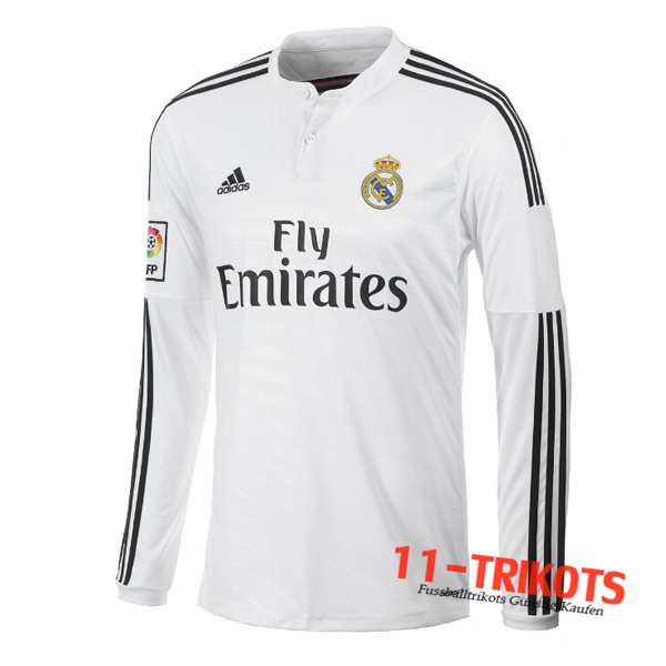 Real Madrid Retro Heimtrikot Langarm 2014/2015