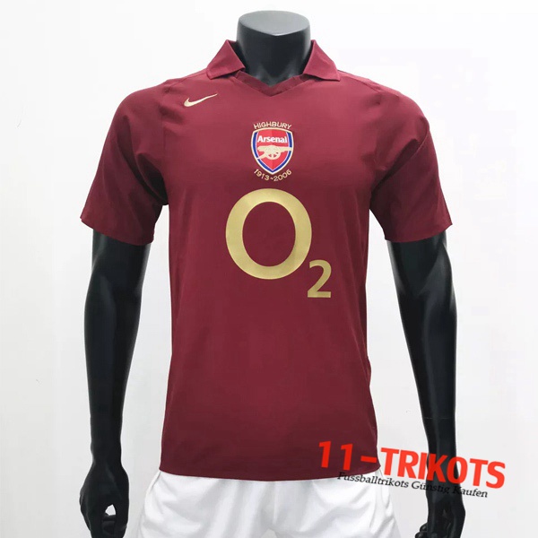 Arsenal Retro Heimtrikot 2005/2006